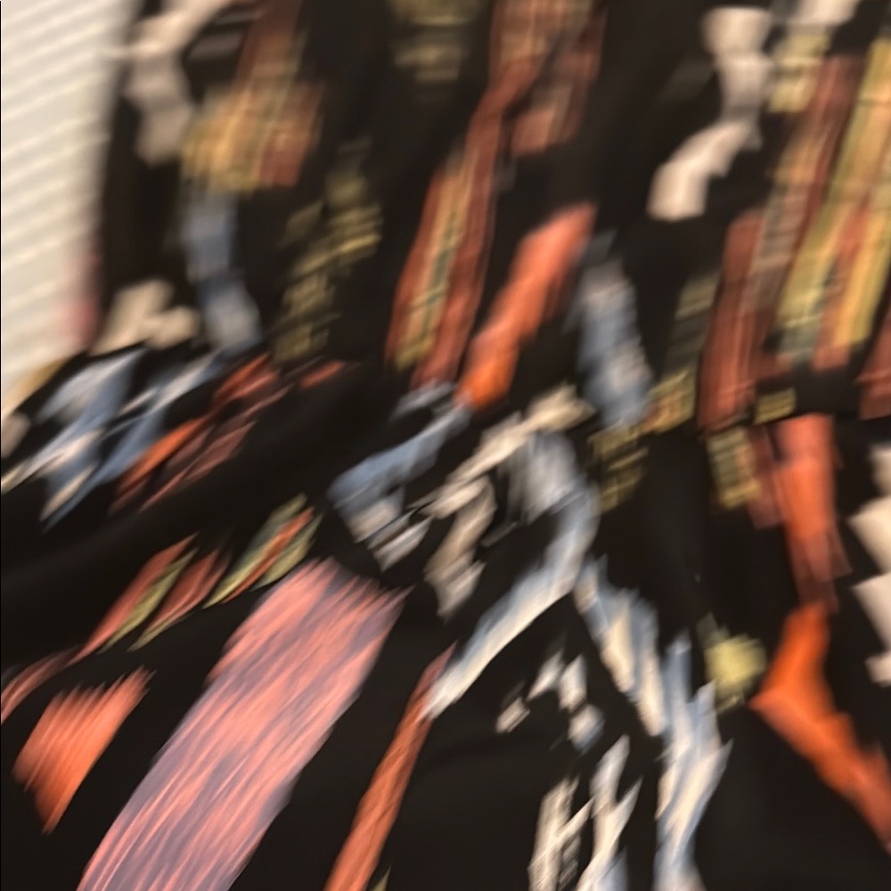 Black Patterned Sleeveless Jumpsuit - image 6